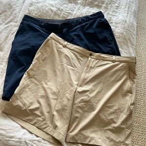 Brooks Brothers shorts, Men’s W42 - Price includes both pairs! Khaki and Navy.